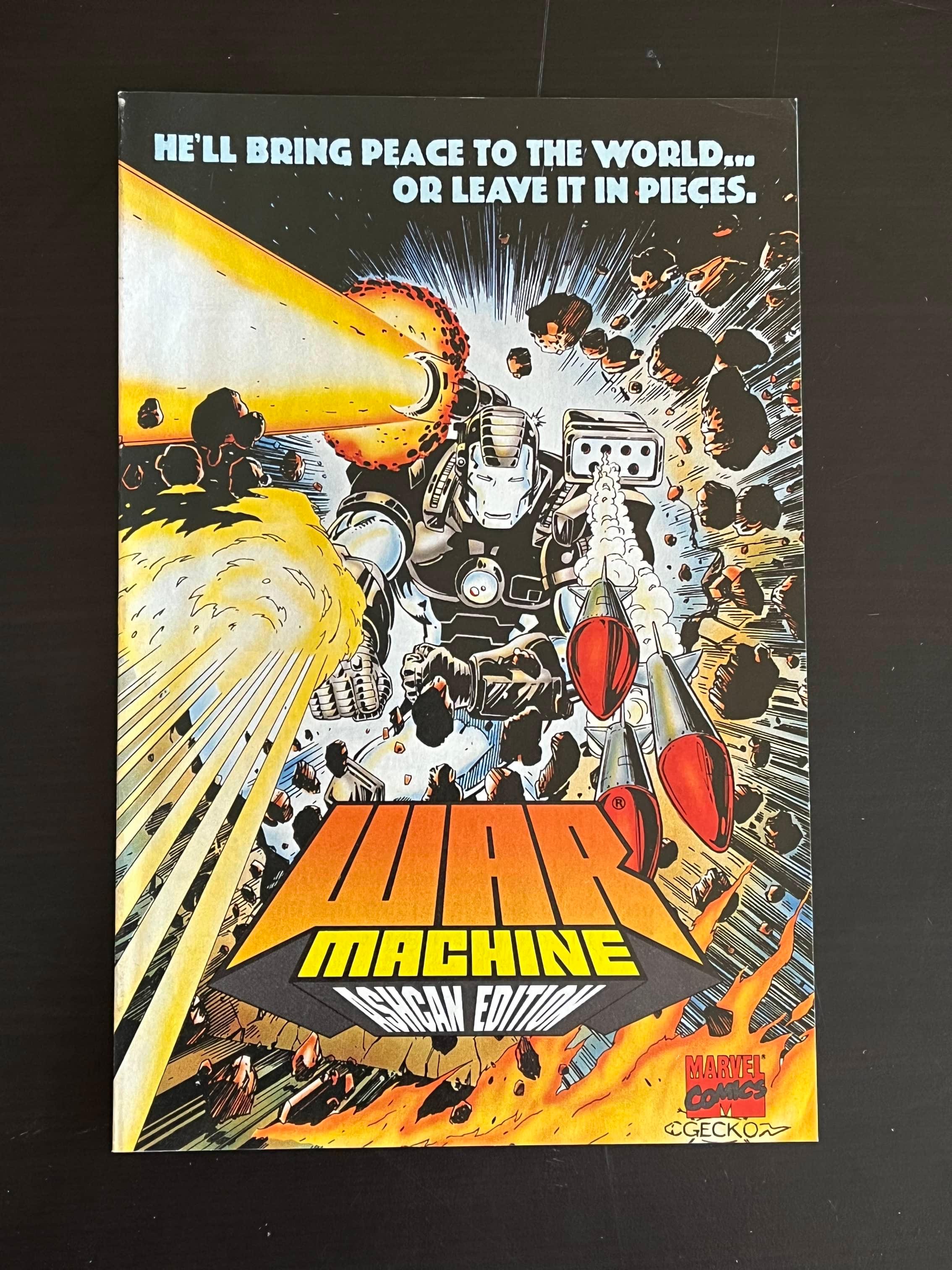 War Machine #1 Ashcan Edition 1994 Marvel Comics