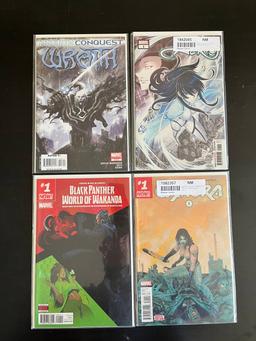 4 Issues Marvel Aero #1 Gamora #1 Black Panther World of Wakanda #1 Annihilation: Conquest Wrath #3