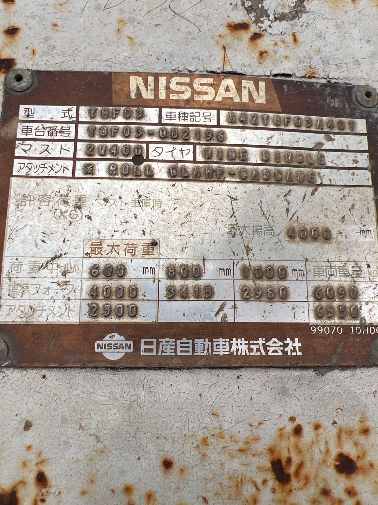 Nissan Forklift