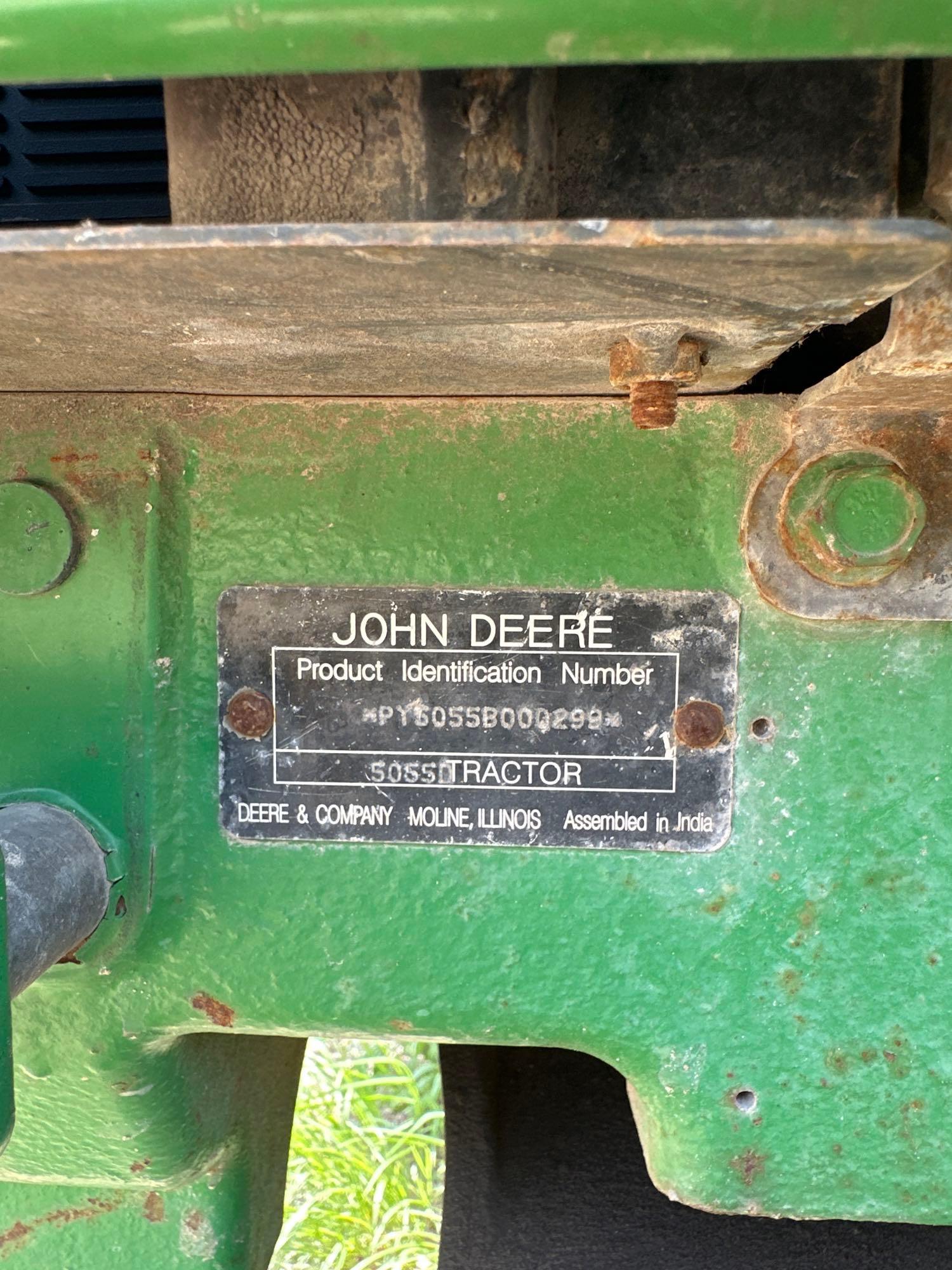 John Deere 5055D- Tractor