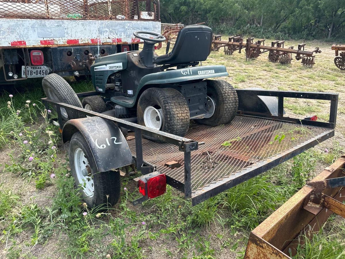 1 Axle Utility Trailer