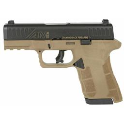 Diamondback DBAM29 Sub-Compact Pistol - FDE | 9mm | 3.5" Barrel