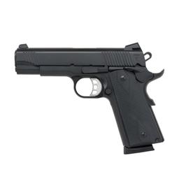 Tisas 1911 Carry Pistol - Black | .45ACP | 4.25" Barrel | 8rd | Rubber Grips