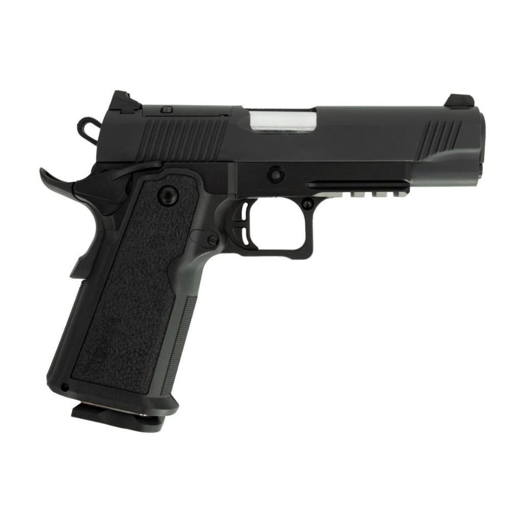 Tisas 1911 Double Stack Carry Pistol - Black | 9mm | 4.25" Barrel | 17rd | Optic Ready