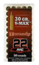 Hornady 83202 Varmint Express 22 WMR 30 gr 2200 fps Hornady VMax VMX 50 Box