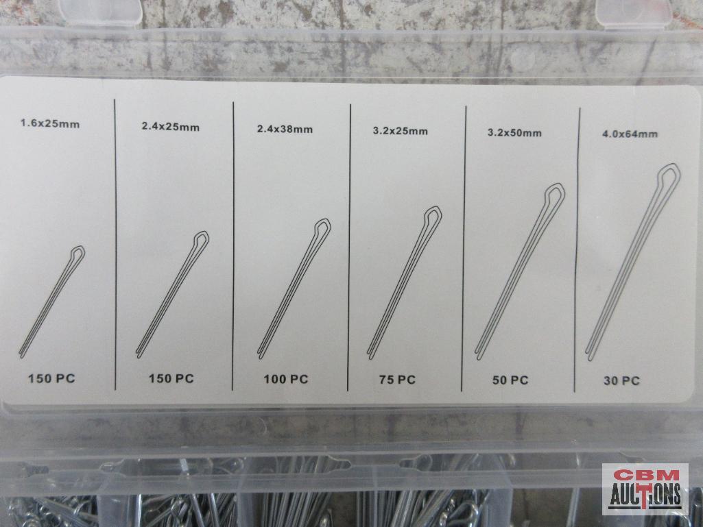 Wisdom 07-CPA555-1 555pc Cotter Pin Assortment