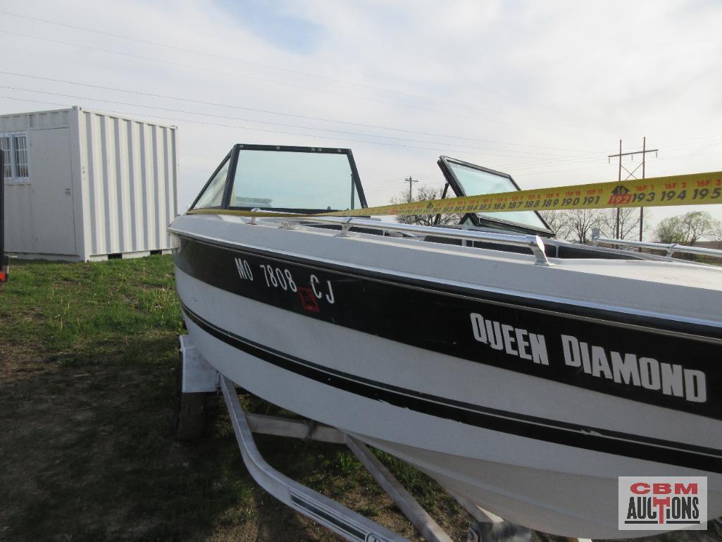 1988 Golfsport...165RX Fiberglass Boat, 16'5" Boat, 120 Hp Mercruiser Motor Boat Vin # WMQ65386F888