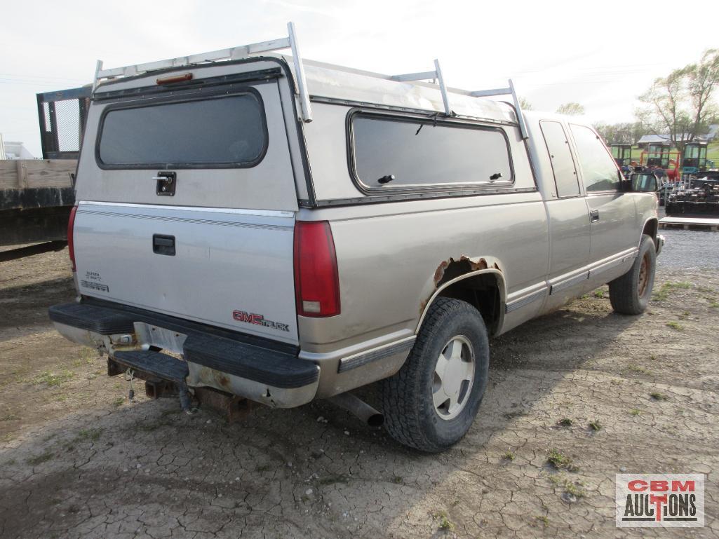 1998 Chevrolet K1500 Extended Cab Pickup Truck, 4x4 VIN # 1GCEK19R3WE158125