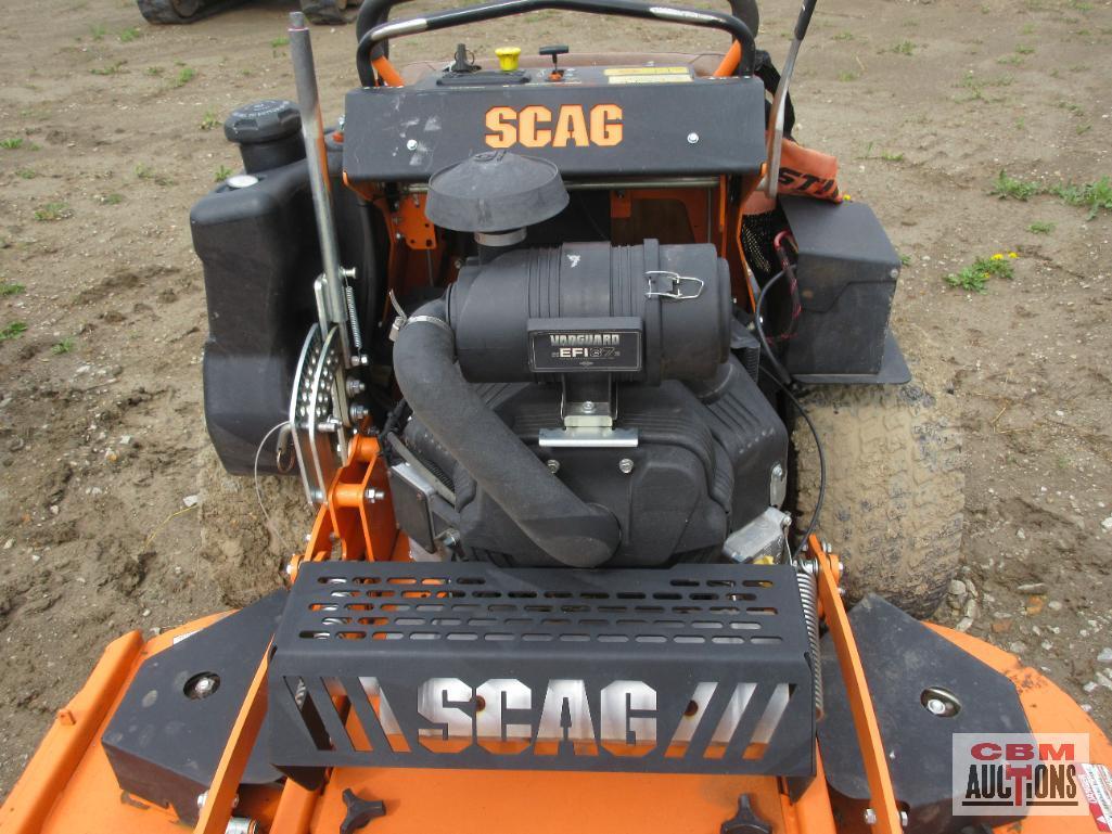 Scag V Ride II Stand On Mower, Vanguard 37 Hp Fuel Injected, 1,138 Hrs, 61" Velocity Plus Deck S#