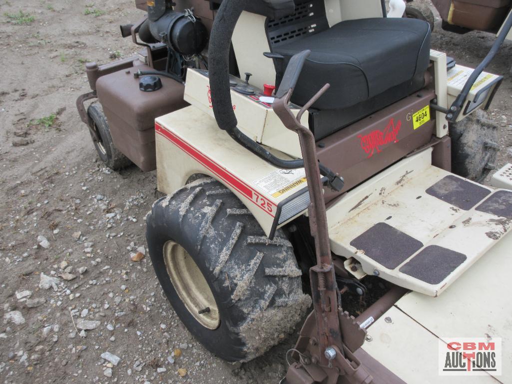 1998 Grasshopper 725 G2 Front Mount Zero Turn Mower, 25 Hp Kubota Gas, 1,444 Hrs, 61" Deck, S#8668