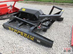 2024 TOPCAT HFRC 70" Heavy Duty Skid Steer Brush Cutter Mower, Hoses & Couplers, Capacity 8" S#