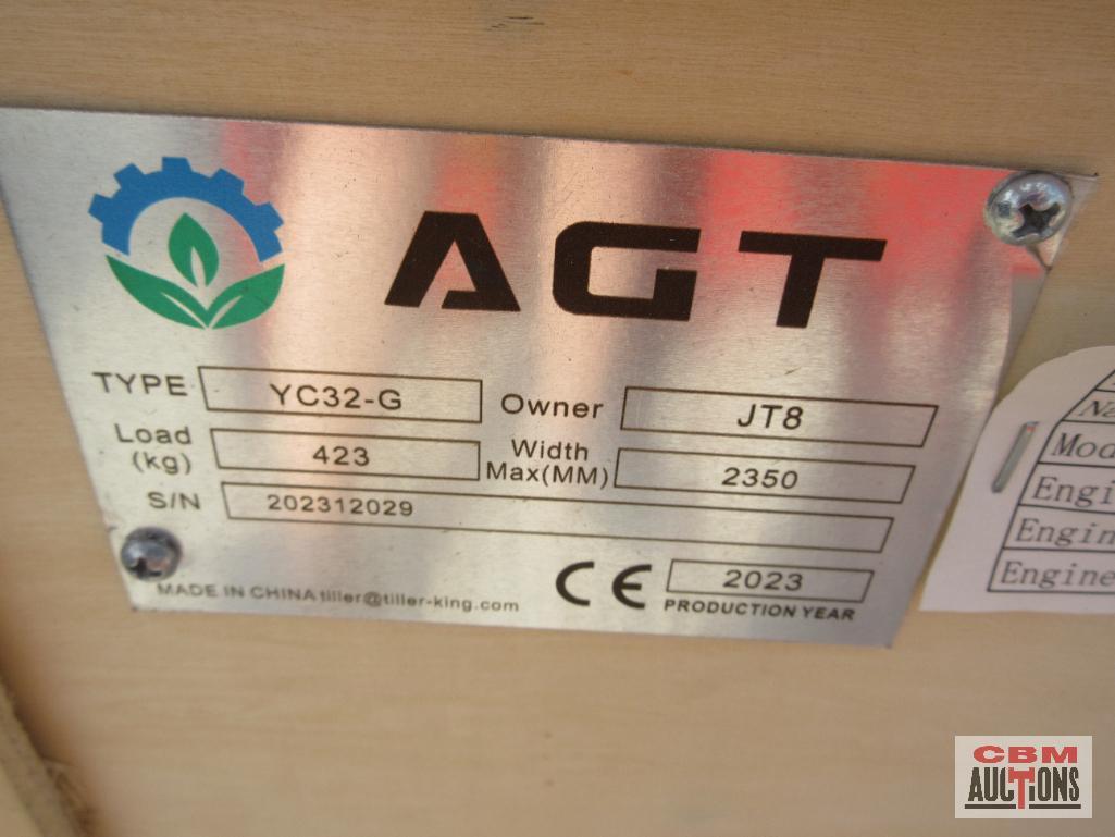AGT Industrial YC-32G Horizontal Band Saw Sawmill 32" Cutting Capacity, 15 HP Gas Engine S#2029