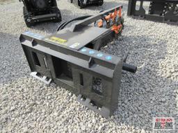 Mower King ECSSCT72 48" Skid Steer Trencher S#802F *1