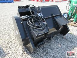 JCT 48" Hydraulic...Mix & Go Concrete Mortar Mixer With Hoses And Couplers (Unused) *2