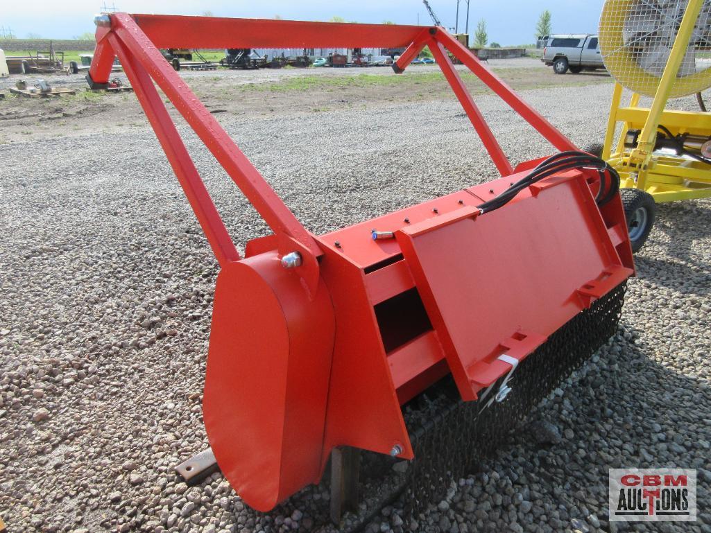 Diggit...72MM...Skid Steer Forestry Drum Mulcher,...Working Width: 63", Minimum Loader Power Require