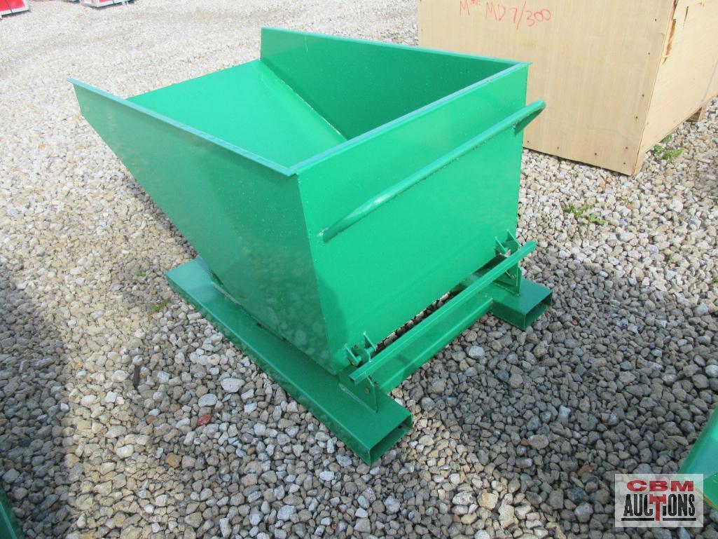 Diggit L320 Self Dumping Hopper With Fork Pockets (Looks Like 1/4-1/2 Cu Yd) *2