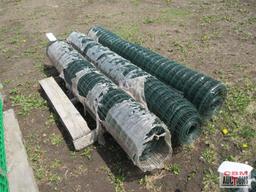 (3) Rolls Of Diggit 6' Holland Wire Mesh Fence *SOUTH