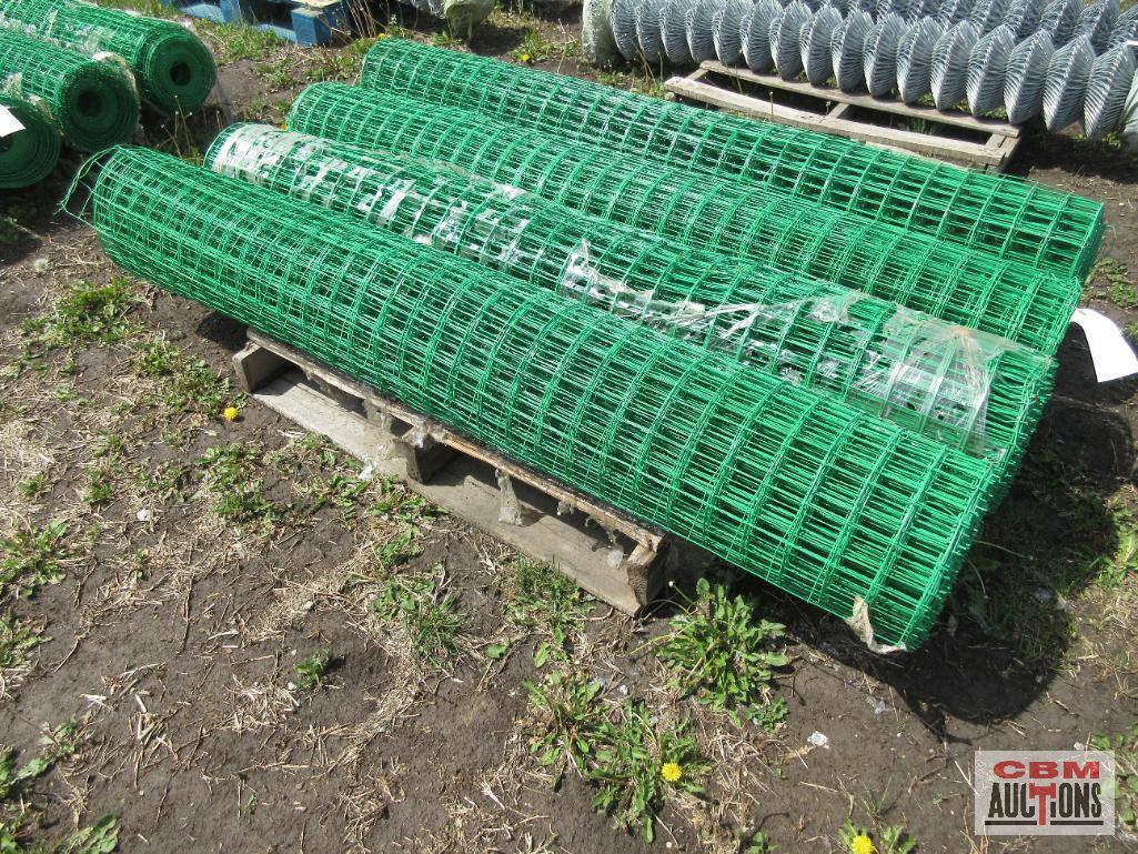 (4) Rolls Of Diggit 6' Holland Wire Mesh Fence *SOUTH