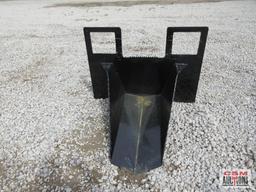 40" Skid Steer Tree Spade Ditch Stump Bucket Weighs #241 *2