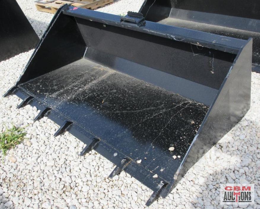 66" Skid Steer Tooth Bucket Weighs #480 *2