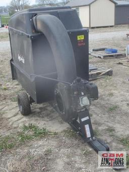 Agri-Fab Pull Behind Grass & Leave Vacuum With 7.5Hp Briggs & Stratton (Seller Said Maybe 10Hrs On