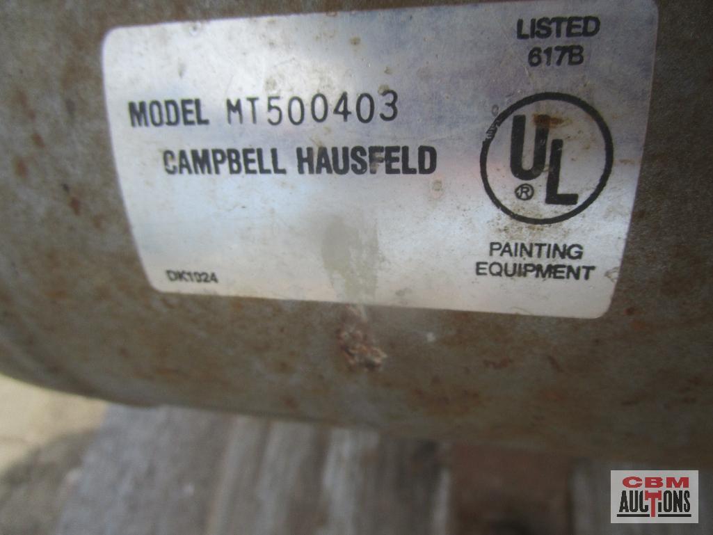 Campbell Hausfeld 3/4Hp Portable Air Compressor Single Tank (Seller Said Runs)