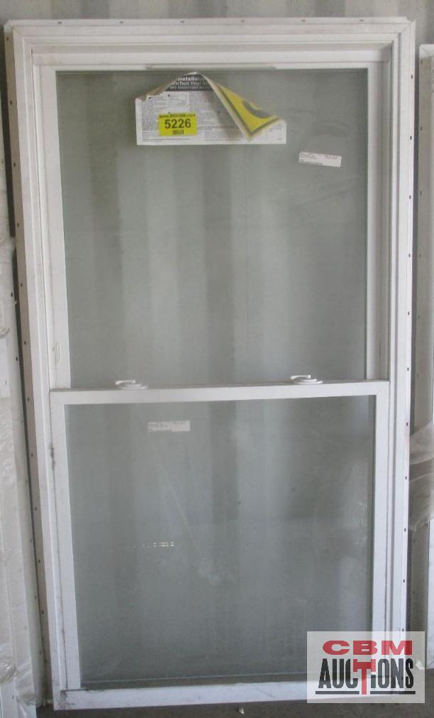 Vinyl White Double Hung Window 36"x66" *J