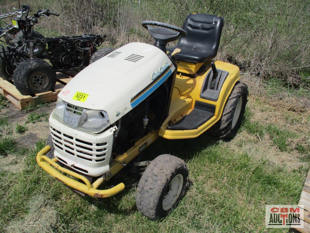 Cub Cadet Riding Lawn Mower, Kohler, 623 Hrs, (Unknown)