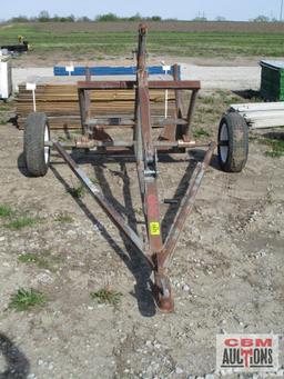 Shop Built Bale Mover w/ 2" Ball