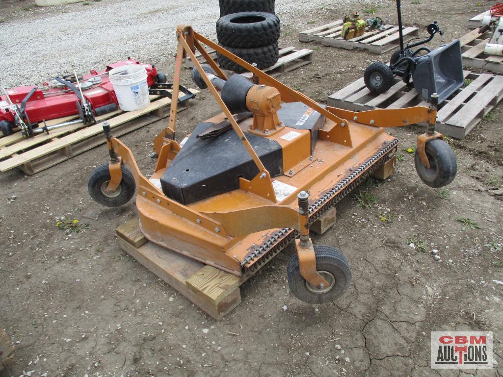 Woods RD6000 3Pt Finish Mower, 540 Pto & Extra Blades (Seller Said Runs)