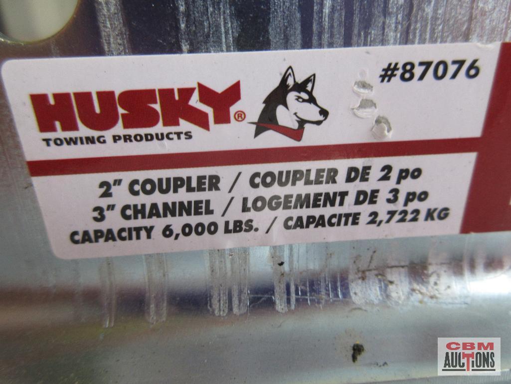 Husky 87076 2" Coupler, 3" Channel, 6000LBS SAE Class-IV *DLM