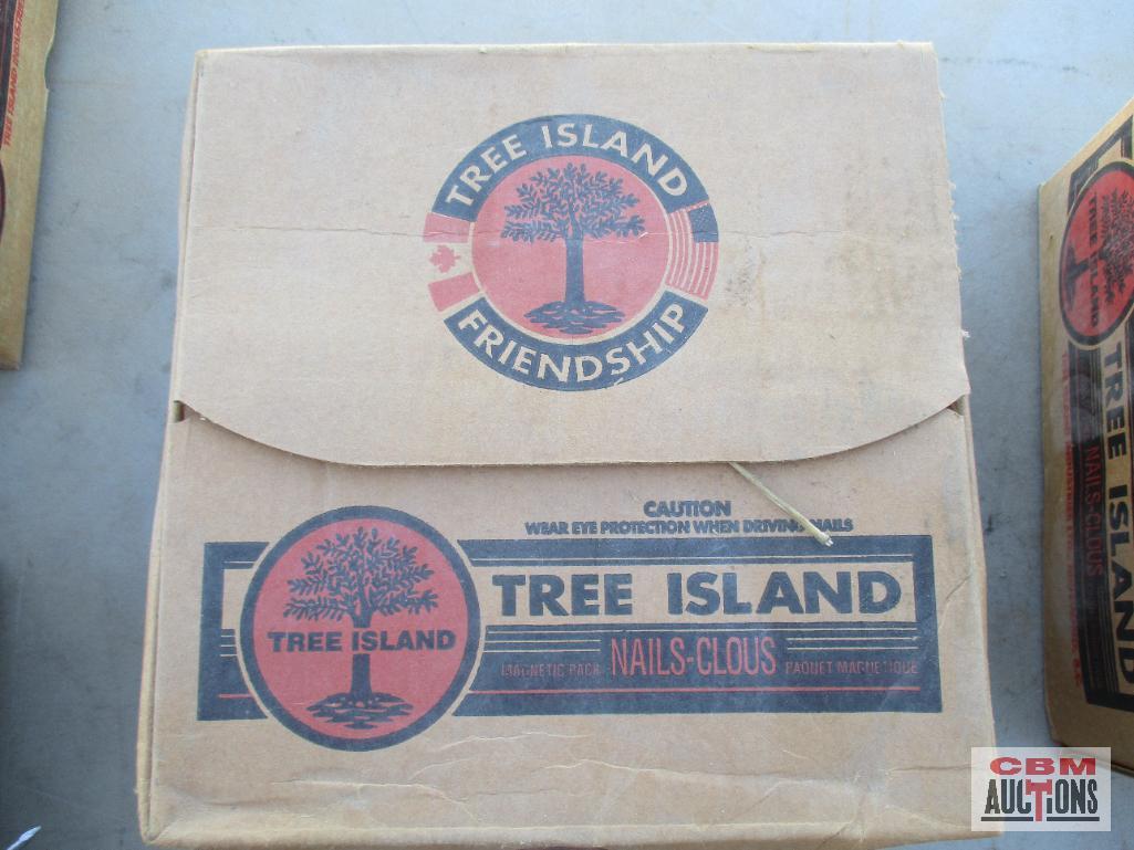 Tree Island 3-1/2" BRT Common 16D Bois Brilliant Nails 50lb Box - Set of 6 Boxes... *FLF