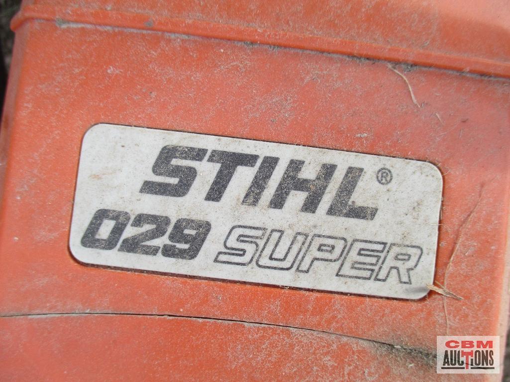 Stihl 029 Super Chain Saw (Parts) *I