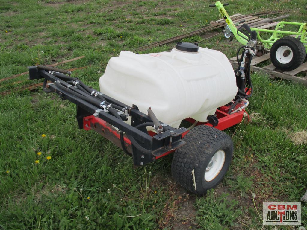 Pull Behind Folding Boom Sprayer With Wand & Electric Pump (Unknown)