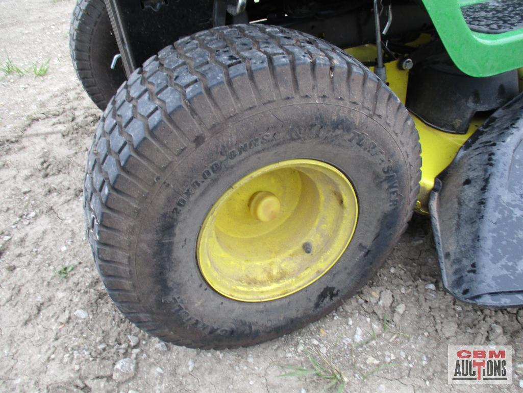 John Deere D105 Riding Lawn Tractor, 17.5 Hp, 187 Hrs, 42" Deck (Runs)