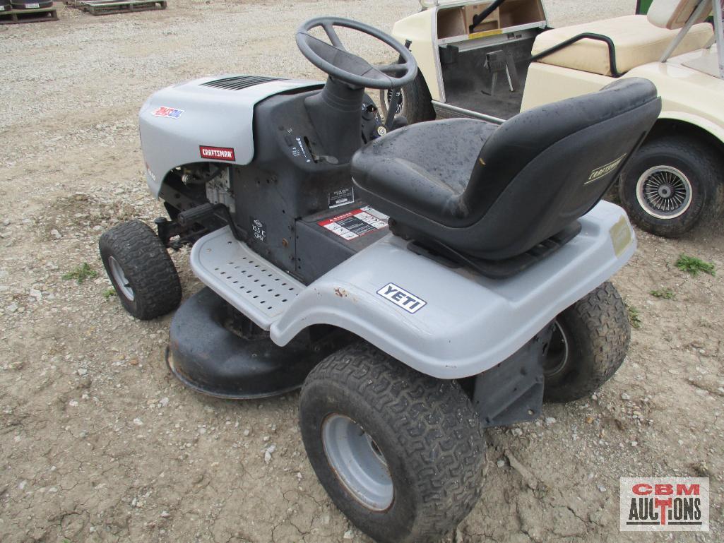 Craftsman LT1000 Riding Lawn Tractor, 15.5 Hp Briggs (Unknown)