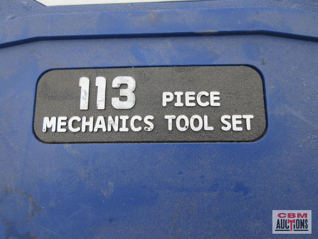 113pc Mechanics Tool Set w/ Molded Storage Case... *ELM