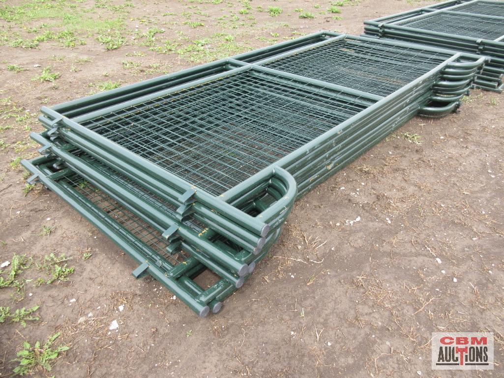 TMG-LSM10 Livestock Corral Mesh Panels & Gates (58) 5.5'x10' Panels & (2) Walk Through Gates *South