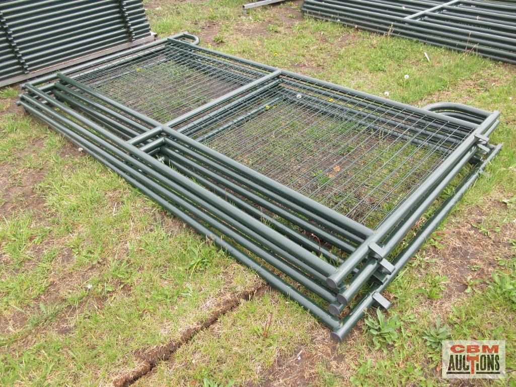 TMG-LSM10 Livestock Corral Mesh Panels & Gates (58) 5.5'x10' Panels & (2) Walk Through Gates *South