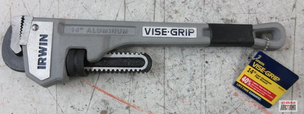 Irwin Vise-Grip 2074114 14" Cast Aluminum Pipe Wrench