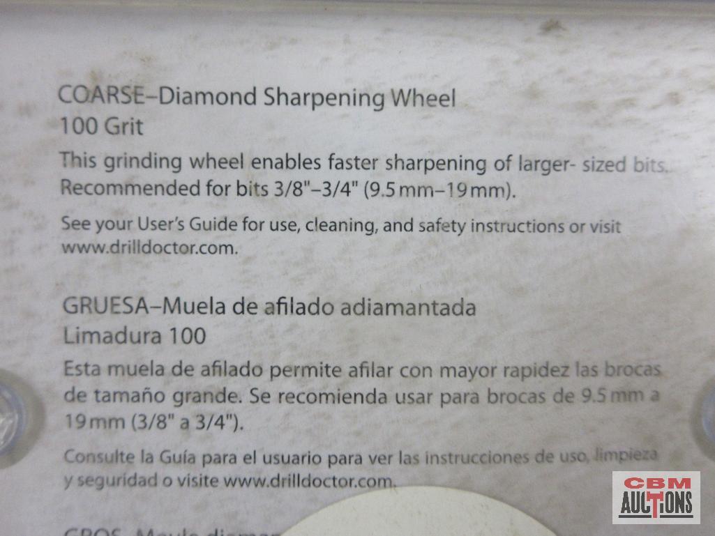 Drill Doctor DA02105PF Left-Handed Bit Chuck... Drill Doctor DA31325GF Course- Diamond Sharpening