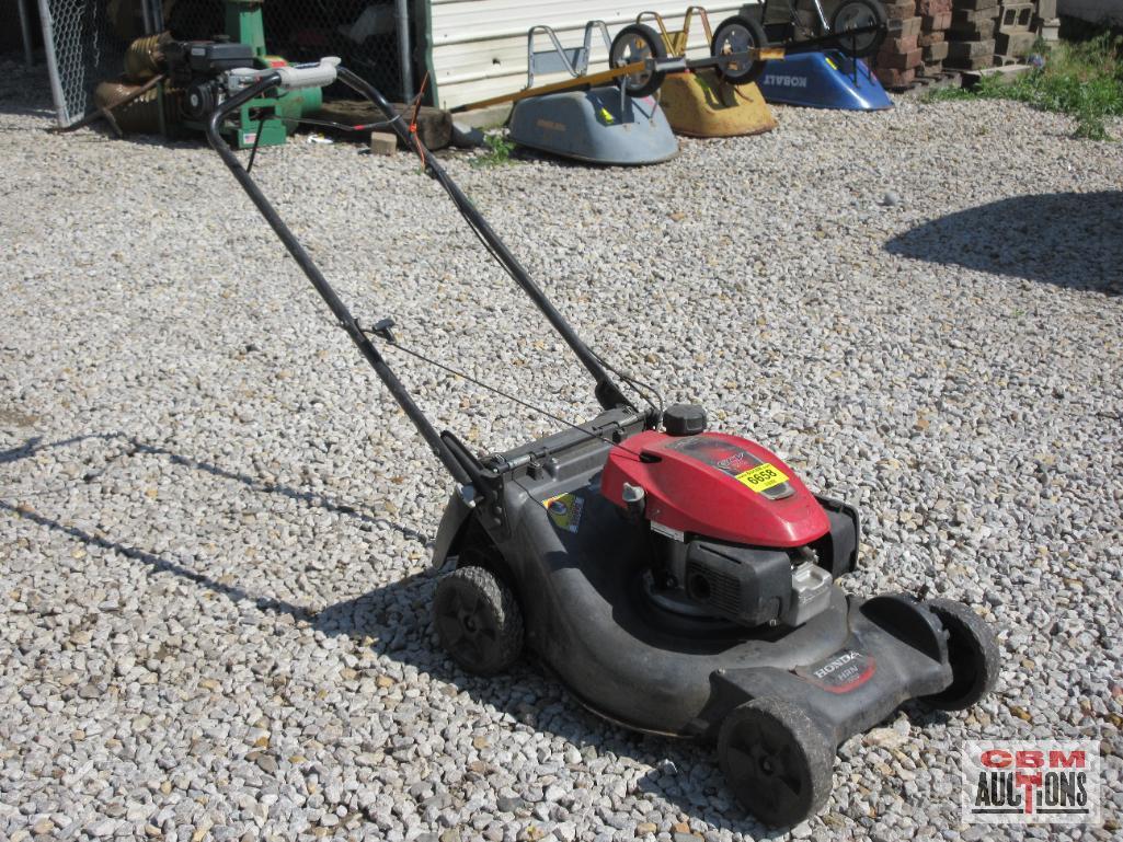 Honda HRN 216 Push Mower, Self Propelled With Honda Engine S#8445 (Seller Said Runs)