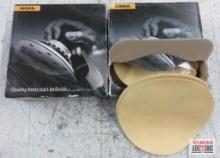 Miraka Abrasives 23-379-400 GOLD 6", Grit P400 Autobox Discs 100(+/-) per box - Set of 2 Boxes