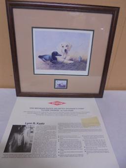 1992 Ducks Unlimited "Future Promise" Signed & Numbered Framd Print