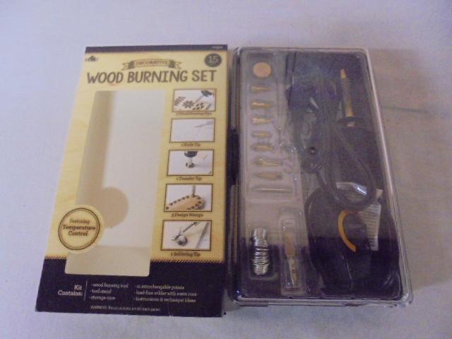 15pc Wood Buring Set