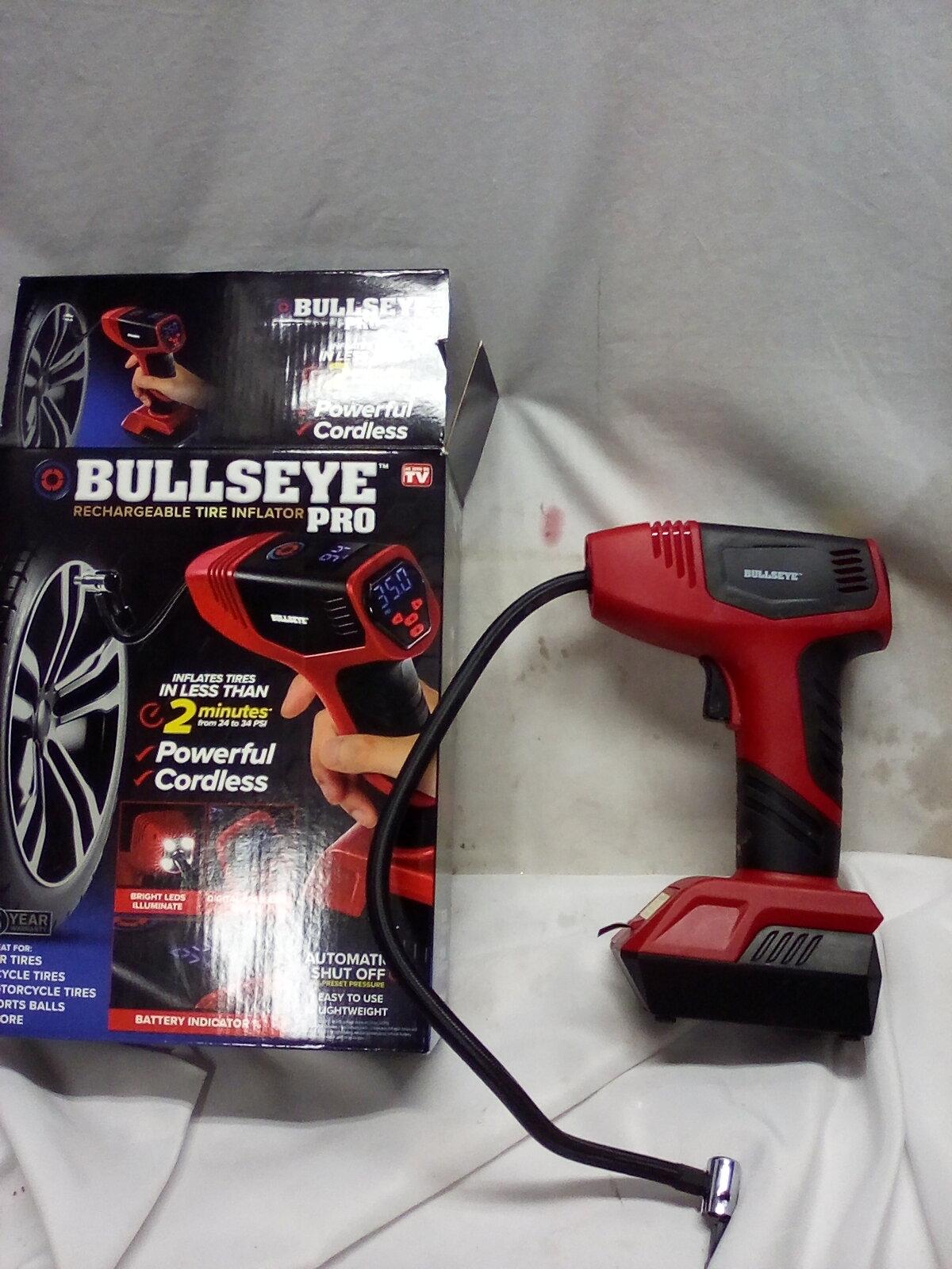 Bullseye Pro Rechargeable Tire Inflator