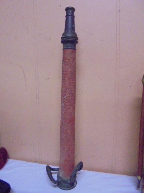 Vintage Brass Fire Nozzle