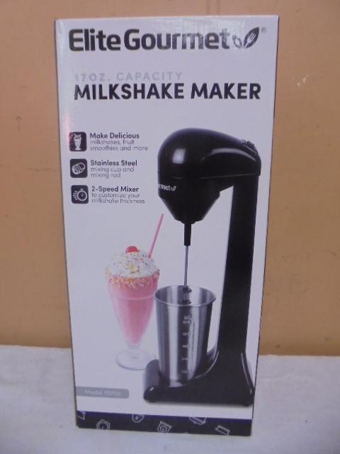 Elite Gourmet 17oz Milkshake Maker