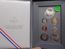 1991 Mt Rushmore Anniversary Prestige Set