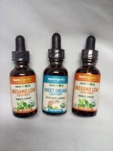 Qty 3 Support Liquid Drops. Oregano & Sweet Dreams.